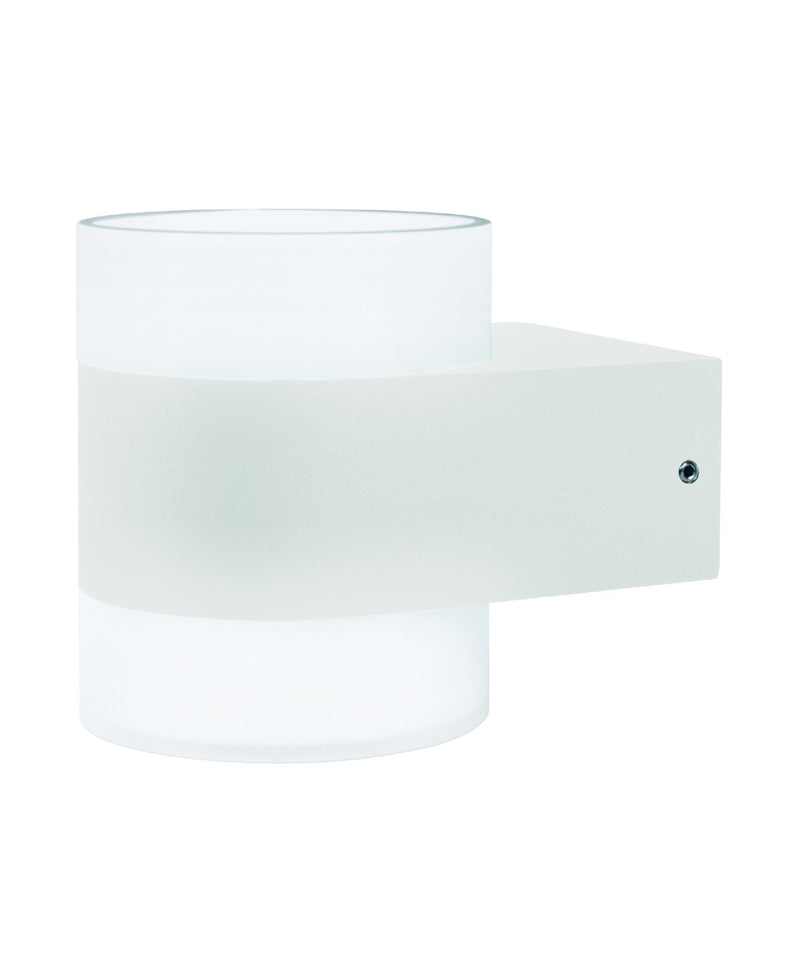 Фасадный светодиодный светильник LEDVANCE 12,5W(980Lm), IP44, белый, гарантия 5 лет, теплый белый свет 3000K