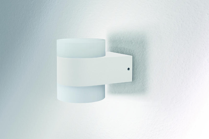 Фасадный светодиодный светильник LEDVANCE 12,5W(980Lm), IP44, белый, гарантия 5 лет, теплый белый свет 3000K
