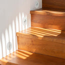 3W(270Lm) LED kāpņu gaismeklis, V-TAC, IP20, balts, apaļš, neitrāli balta gaisma 4000K