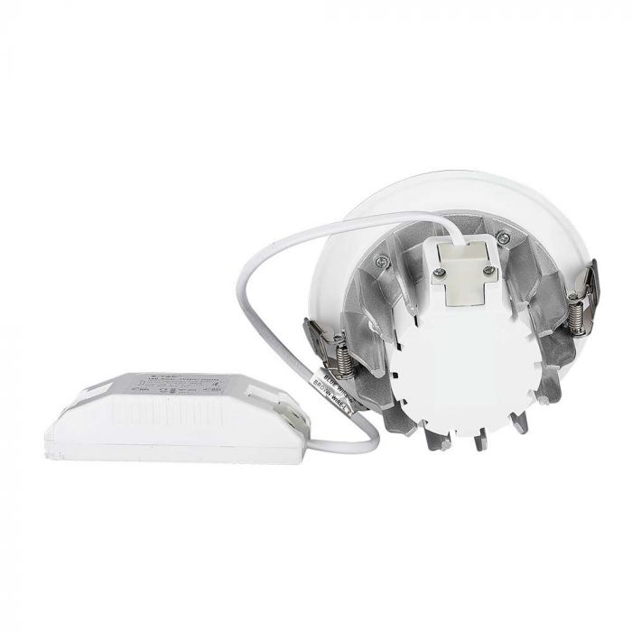 40W (4200Lm) LED COB reflektoriga lae sisseehitatud valgusti, V-TAC, IP20, ümmargune, valge, neutraalne valge valgus 4000K