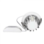 40W (4200Lm) LED COB reflektoriga lae sisseehitatud valgusti, V-TAC, IP20, ümmargune, valge, jaheda valge valgus 6500K