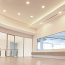 40W(4200Lm) LED COB reflektors iebūvējams griestu gaismeklis, V-TAC, IP20, apaļš, balts, neitrāli balta gaisma 4000K