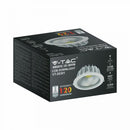 40W(4200Lm) LED COB reflektors iebūvējams griestu gaismeklis, V-TAC, IP20, apaļš, balts, auksti balta gaisma 6500K