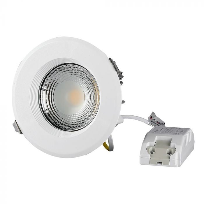 30W(3100Lm) LED COB reflektorarmatur, V-TAC SAMSUNG, 5 års garanti, IP20, kallvitt ljus 6500K