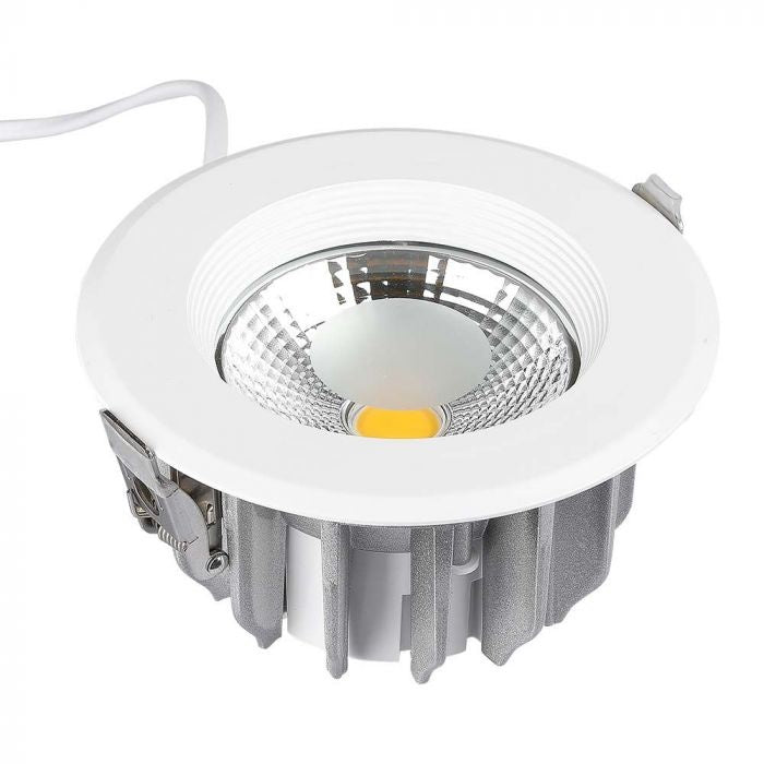 30W(3100Lm) LED COB reflektorarmatur, V-TAC SAMSUNG, 5 års garanti, IP20, kallvitt ljus 6500K
