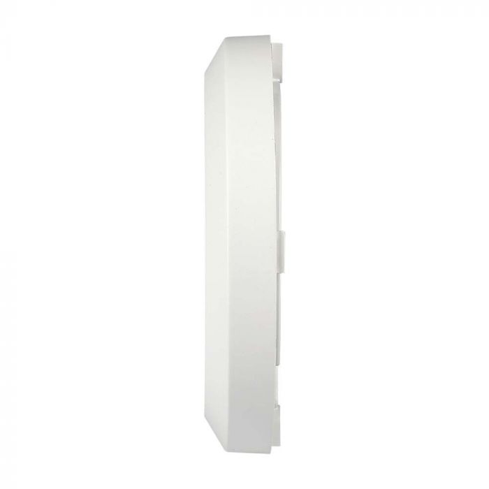 2W(80Lm) LED kāpņu gaismeklis, V-TAC, IP65, balts, apaļš, neitrāli balta gaisma 4000K