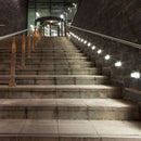 3W(110Lm) LED trepivalgusti, V-TAC, IP65, valge, nelinurkne, neutraalne valge 4000K