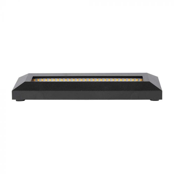 3W(110Lm) LED trepivalgusti, V-TAC, IP65, must, kandiline, neutraalne valge 4000K