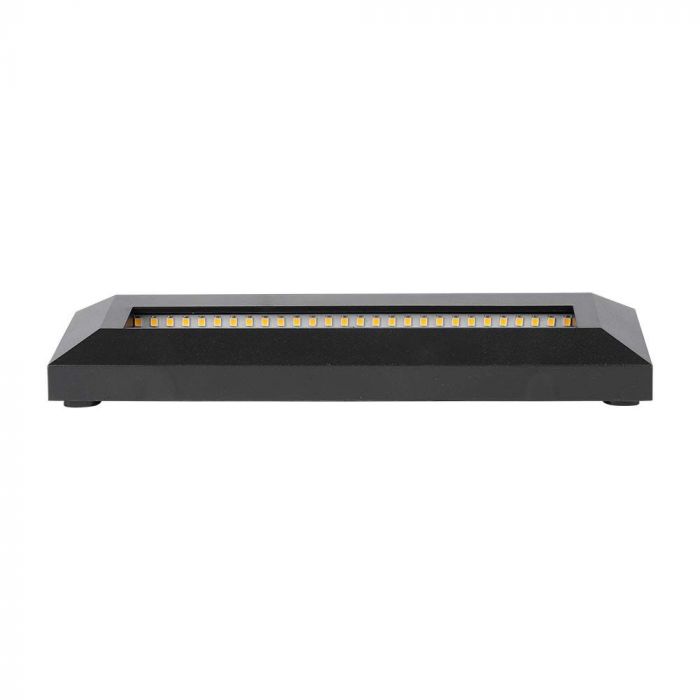 3W(110Lm) LED stair light, V-TAC, IP65, black, square, neutral white light 4000K