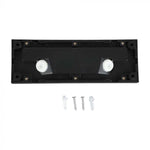 3W(110Lm) LED-trapphusarmatur, V-TAC, IP65, svart, fyrkantig, varmvitt ljus 3000K
