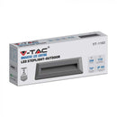 3W(110Lm) LED trepikoda, V-TAC, kandiline, hall, IP65, neutraalne valge 4000K