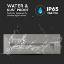 3W(110Lm) LED trepikoda, V-TAC, kandiline, hall, IP65, neutraalne valge 4000K