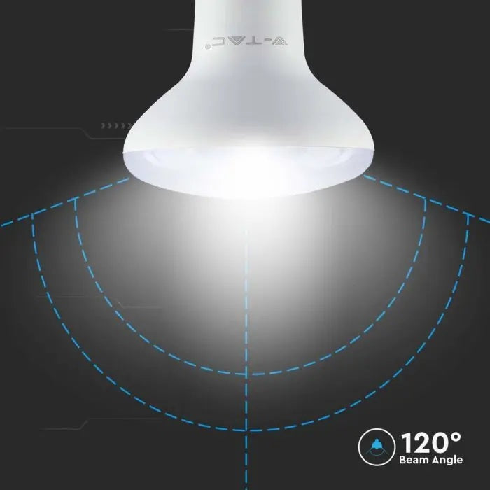 E27 11W(1055Lm) LED Spuldze V-TAC SAMSUNG, R80, IP20, silti balta gaisma 3000K