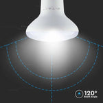 E27 11W(1055Lm) LED-lambi V-TAC SAMSUNG, R80, IP20, soe valge valgus 3000K