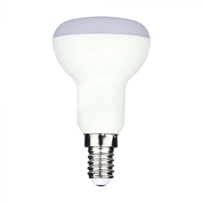 E14 4.8W(470Lm) LED-lambi, V-TAC SAMSUNG, garantii 5 aastat, R50, IP20, soe valge 3000K