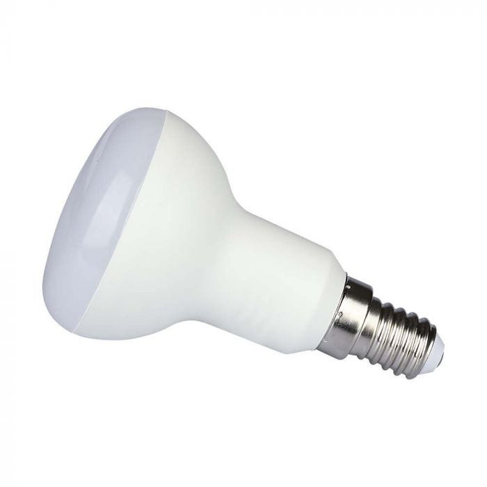 E14 4.8W(470Lm) LED-lambi, V-TAC SAMSUNG, garantii 5 aastat, R50, IP20, soe valge 3000K