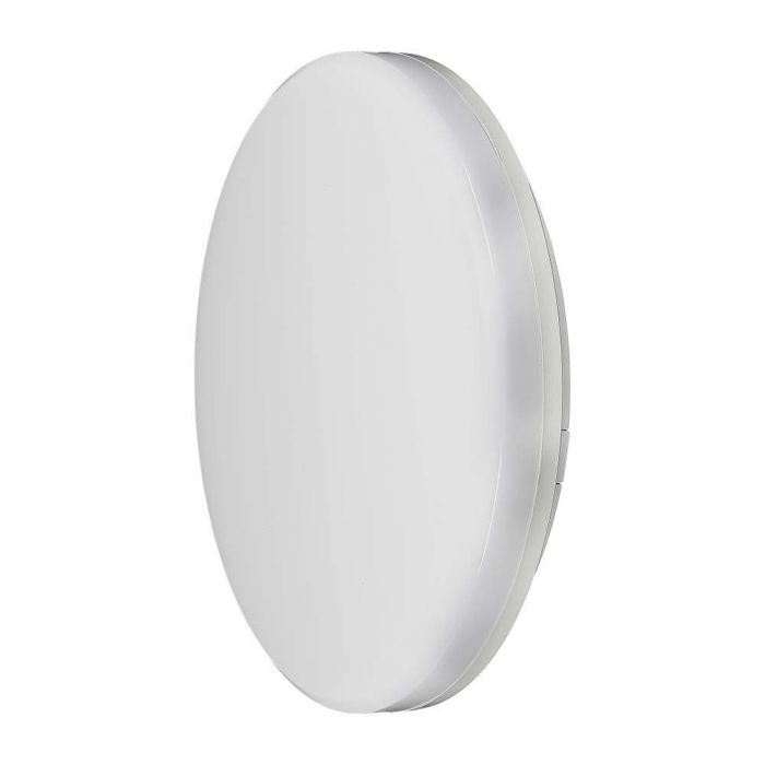 15W(1850Lm) LED Panel Round, V-TAC SAMSUNG, IP44, 3 års garanti, varmvitt ljus 3000K, komplett med strömförsörjningsenhet