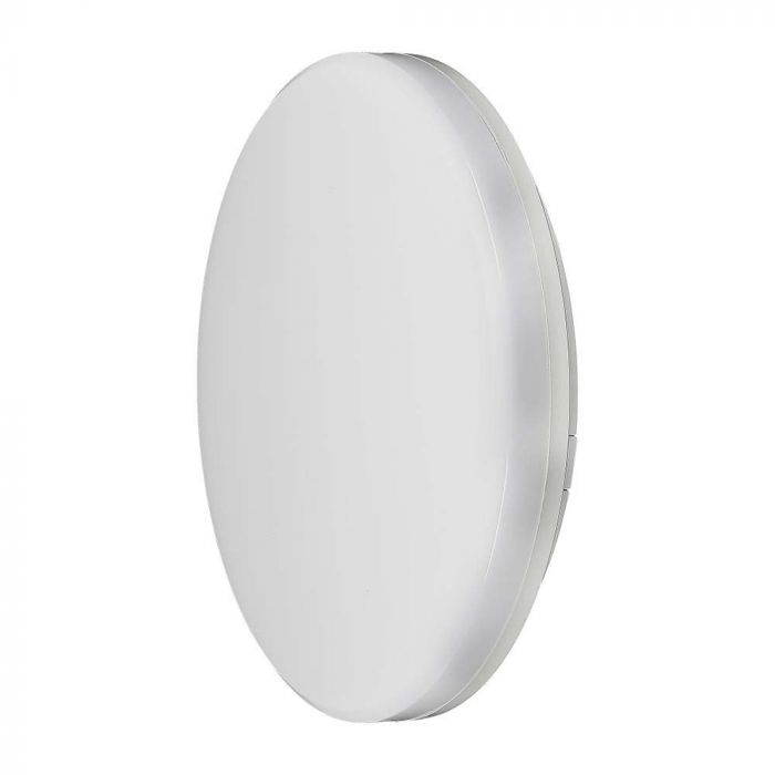 15W(1850Lm) LED Panel surface plaster round, V-TAC SAMSUNG, IP44, warranty 3 years, cold white light 6400K, complete with power supply unit