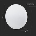 15W(1850Lm) LED Panel surface plaster round, V-TAC SAMSUNG, IP44, warranty 3 years, warm white light 3000K, complete with power supply unit