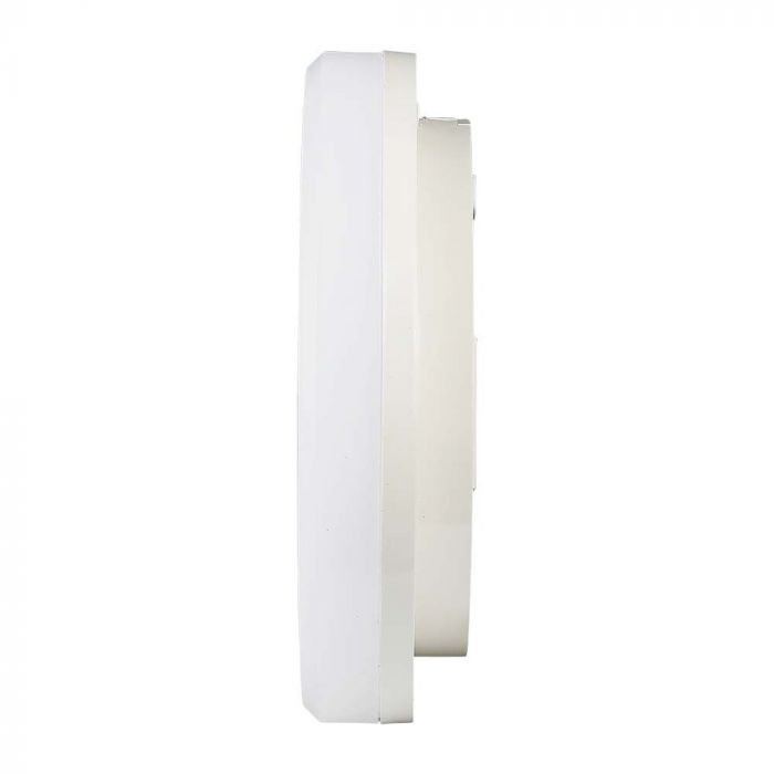 15W(1850Lm) LED Panel surface plaster round, V-TAC SAMSUNG, IP44, warranty 3 years, warm white light 3000K, complete with power supply unit