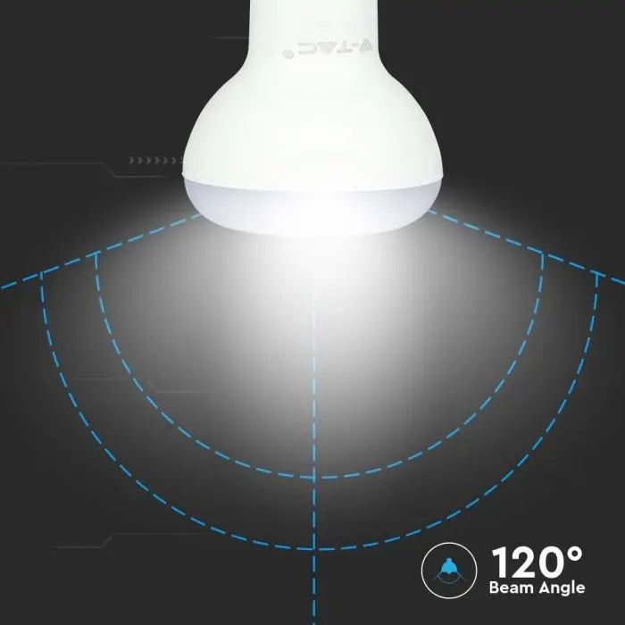 E14 4.8W(470Lm) LED Spuldze V-TAC SAMSUNG, R50, IP20, auksti balta gaisma 6500K