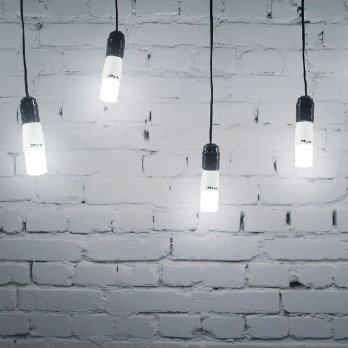 E27 7.5W(660Lm) LED Spuldze V-TAC SAMSUNG, T37, IP20, auksti balta gaisma 6500K