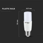 E27 7.5W(660Lm) LED-lambi V-TAC SAMSUNG, T37, IP20, jaheda valge 6500K