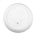40W(4000Lm) LED V-TAC design rund kupolarmatur med fjärrkontroll, IP20, vit, dimbar, 3/1
