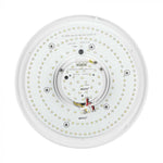 60W(6000Lm) LED V-TAC design rund kupolarmatur med fjärrkontroll, IP20, vit, dimbar, 3/1