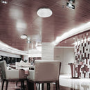 60W(6000Lm) LED V-TAC dizaina apaļš kupola gaismeklis ar tālvadības pulti, IP20, balts, dimmējams, 3/1