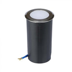 1W(51Lm) 12V LED dārza gaismeklis, IP67, V-TAC, sudraba, auksti balta gaisma 6400K