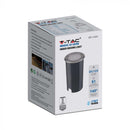 Садовый светодиодный светильник 1W(51Lm) 12V, IP67, V-TAC, серебристый, холодный белый 6400K