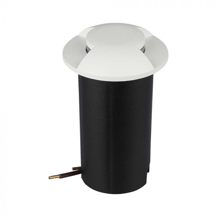 Садовый светодиодный светильник 1W(50Lm) 12V, IP67, V-TAC, белый, теплый белый свет 3000K