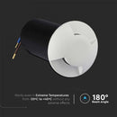 1W(50Lm) 12V LED garden light, IP67, V-TAC, white, cold white light 6400K