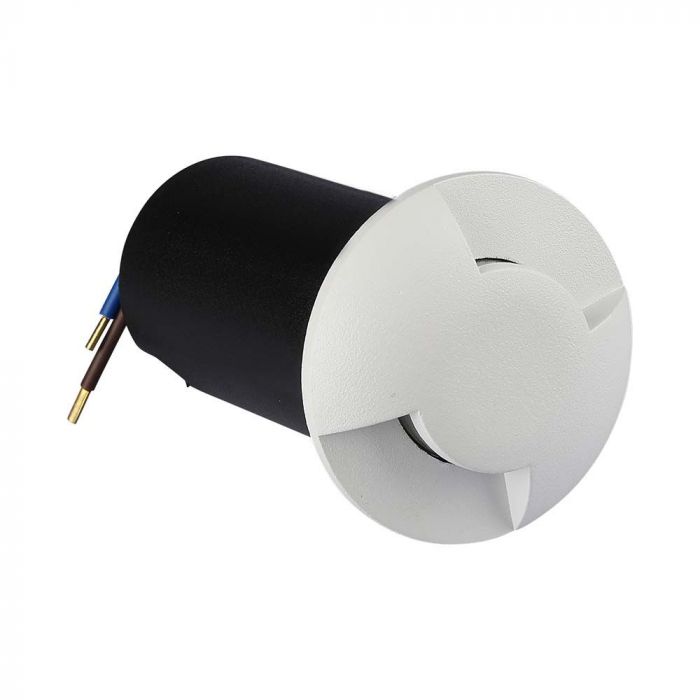1W(50Lm) 12V LED aialamp, IP67, V-TAC, valge, jaheda valge 6400K