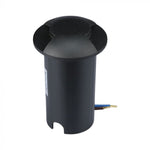 1W(50Lm) 12V LED-trädgårdsarmatur, IP67, V-TAC, svart, varmvitt ljus 3000K