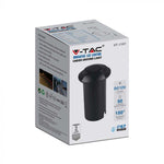 1W(50Lm) 12V LED-trädgårdsarmatur, IP67, V-TAC, svart, varmvitt ljus 3000K