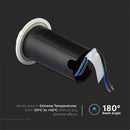 Садовый светодиодный светильник 1W(50Lm) 12V, IP67, V-TAC, белый, теплый белый свет 3000K