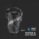 1W(50Lm) 12V LED garden light, IP67, V-TAC, black, cold white light 6400K