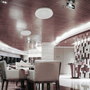 40W(4000Lm)  LED V-TAC dizaina apaļš kupola gaismeklis ar tālvadības pulti, IP20, balts, dimmējams, 3/1