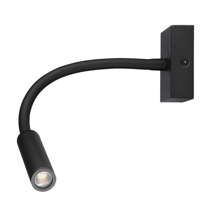 3W(150Lm) LED COB CREE väggarmatur, V-TAC, 3 års garanti, IP20, varmvitt ljus 3000K