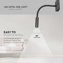 3W (150Lm) LED COB CREE seinavalgusti, V-TAC, 3-aastane garantii, IP20, soe valge valgus 3000K