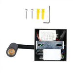 3W(150Lm) LED COB CREE väggarmatur, V-TAC, 3 års garanti, IP20, varmvitt ljus 3000K