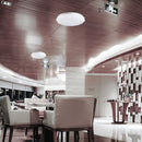 60W(6000Lm) LED V-TAC dizaina apaļš kupola gaismeklis ar tālvadības pulti, IP20, balts, dimmējams, 3/1