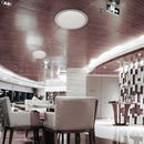 72W(7200Lm) LED V-TAC dizaina apaļš kupola gaismeklis ar tālvadības pulti, IP20, balts, dimmējams, 3/1, 670x80mm