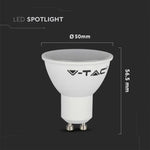 GU10 4,5W (400Lm) LED-lampa, V-TAC, IP20, varmvitt ljus 3000K