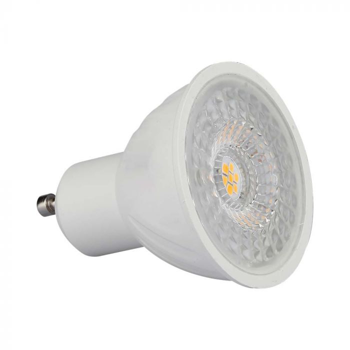 GU10 6W(445Lm) LED Spuldze, V-TAC SAMSUNG, IP20, dimmējama, neitrāli balta gaisma 4000K