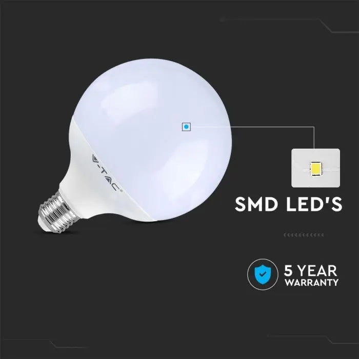 E27 22W(2600Lm) LED лампа V-TAC SAMSUNG, G120, IP20, теплый белый свет 3000K