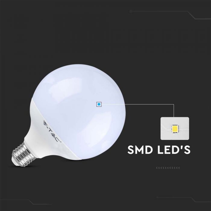 E27 22W(2600Lm) LED Bulb, V-TAC SAMSUNG, IP20, G120, neutral white light 4000K
