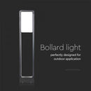 10W(650Lm) V-TAC SAMSUNG LED garden light, 144LED, IP65, black, neutral white light 4000K